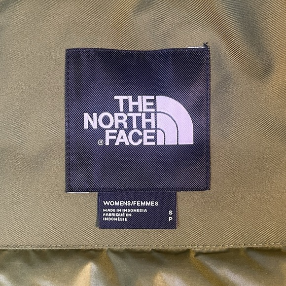 The North Face Arctic Parka Women's Small 600 Down Fill Forest Olive New $350 - Picture 4 of 11